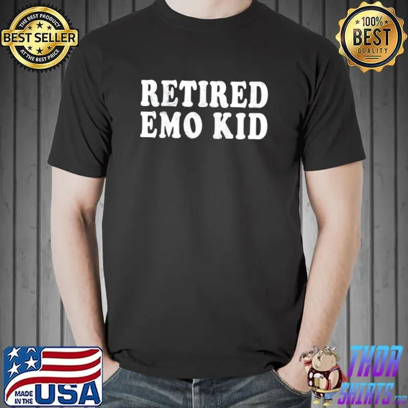 Retired emo kid shirt