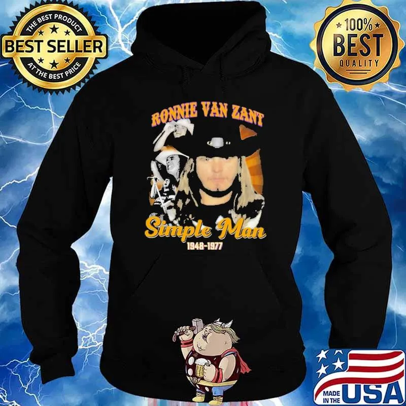 Ronnie Van Zant Be A Simple Man Shirt Hoodie