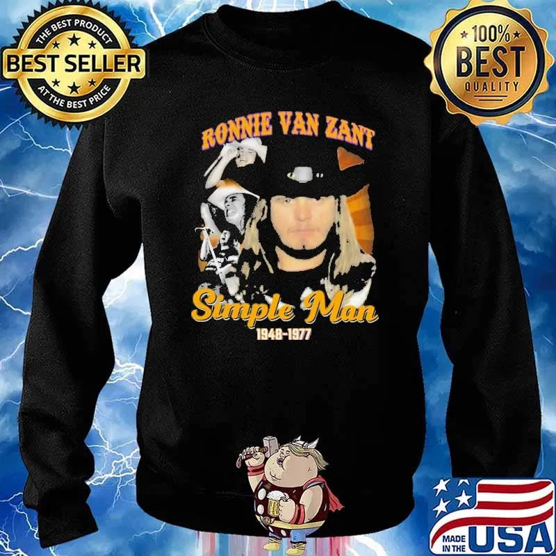 Ronnie Van Zant Be A Simple Man Shirt Sweater