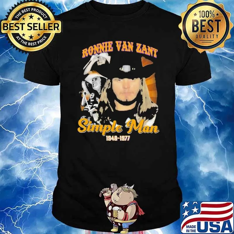 Ronnie Van Zant Be A Simple Man Shirt