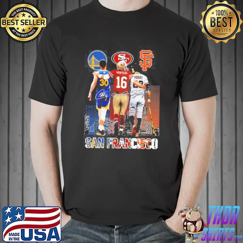 Sanfrancisco And Golden State Warrior Shirt Unisex