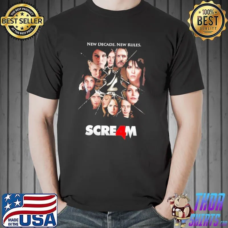 Scream New Decade New Rules Shirt