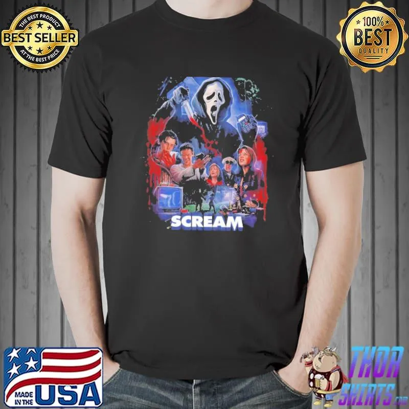 Scream the video game ghostface shirt