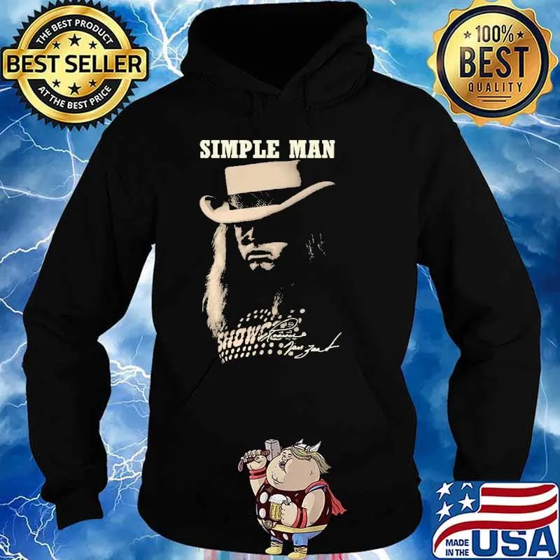 Simple Man Ronnie Van Zant Shirt Hoodie