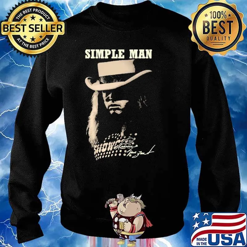 Simple Man Ronnie Van Zant Shirt Sweater