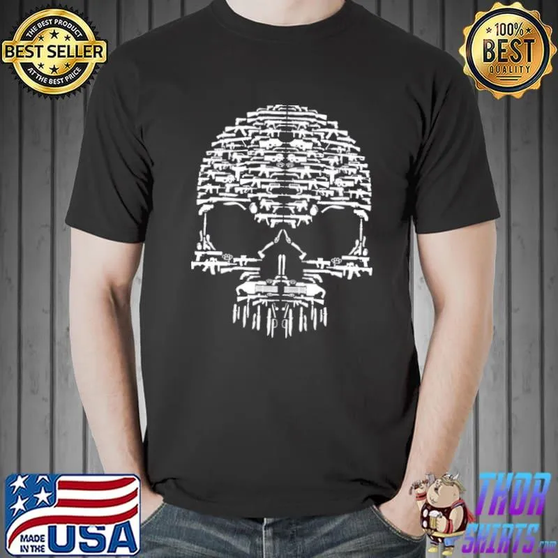 Skullguns graphic Frank castle punisher shirt