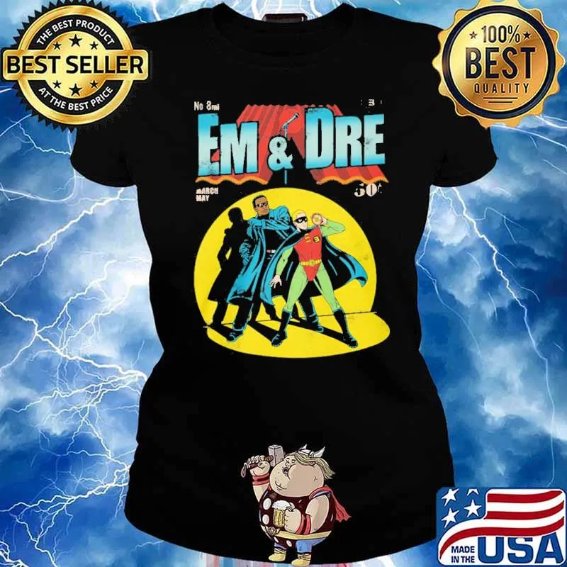 Slim Shady Eminem And Dr Dre Shirt Ladies tee