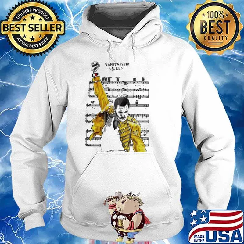 Somebody To Love Queen Freddie Purrcury Shirt Hoodie