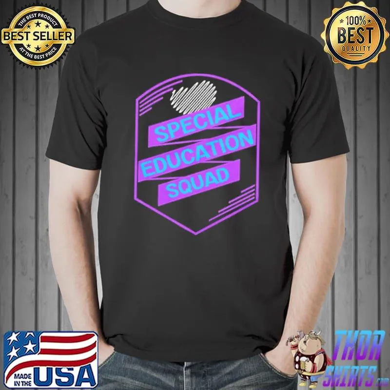 Sped squad special education teacher shirt