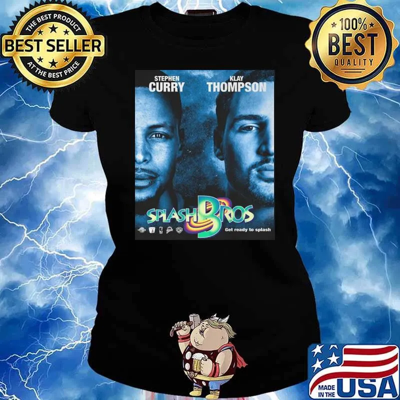 Stephen Curry Klay Thompson Splash Bros Shirt Ladies tee
