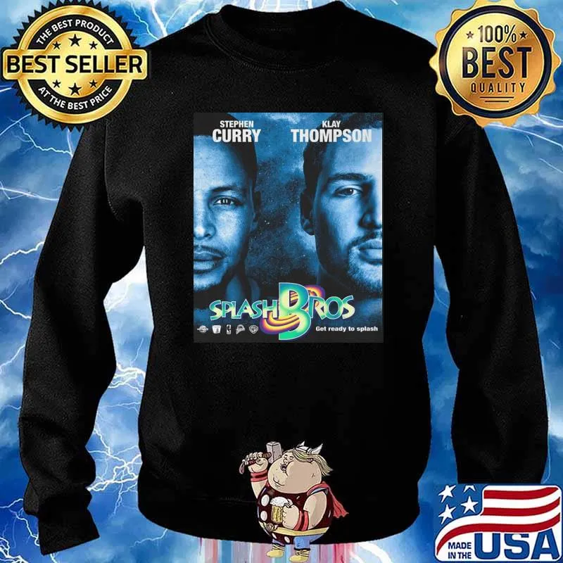 Stephen Curry Klay Thompson Splash Bros Shirt Sweater