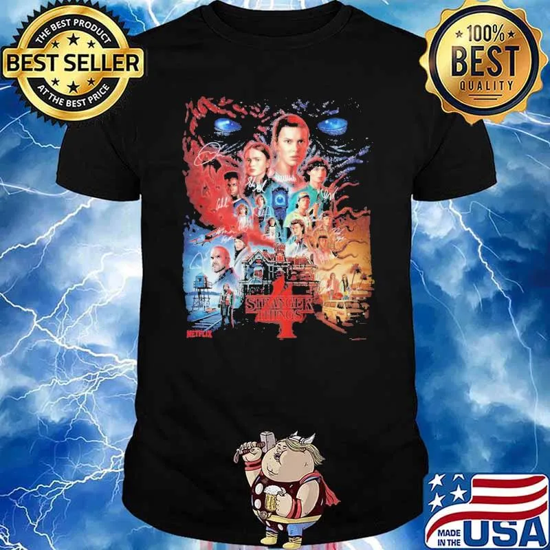 Stranger Things Netflix Signatures Shirt