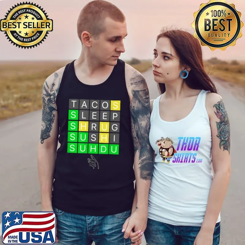 Suh Du tacos sleep T-Shirt Tank Top