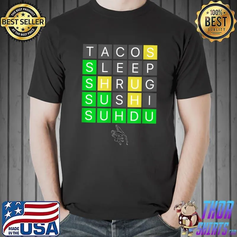 Suh Du tacos sleep T-Shirt
