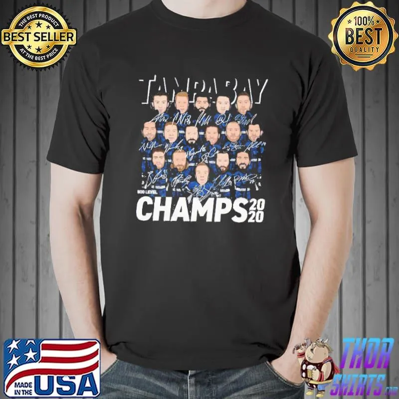 Tampa bay lightning champions 2020 shirt