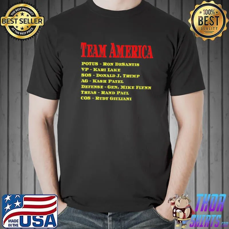 Team America republican conservative 2024 election shirt