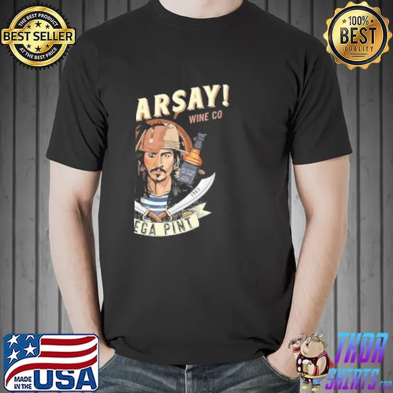 That's hearsay mega pint wine co Jack sparrow s Unisex