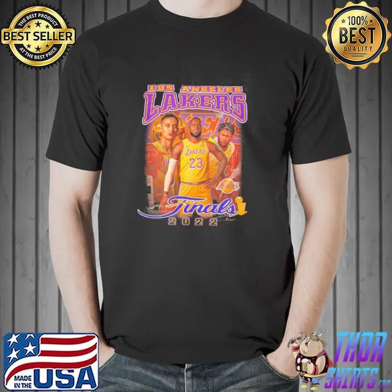 The anthony davis king graphic lebron james shirt