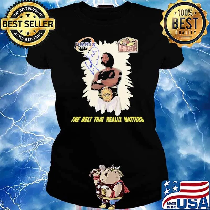 The Belt That Really Matters Lennox Lewis s Ladies tee