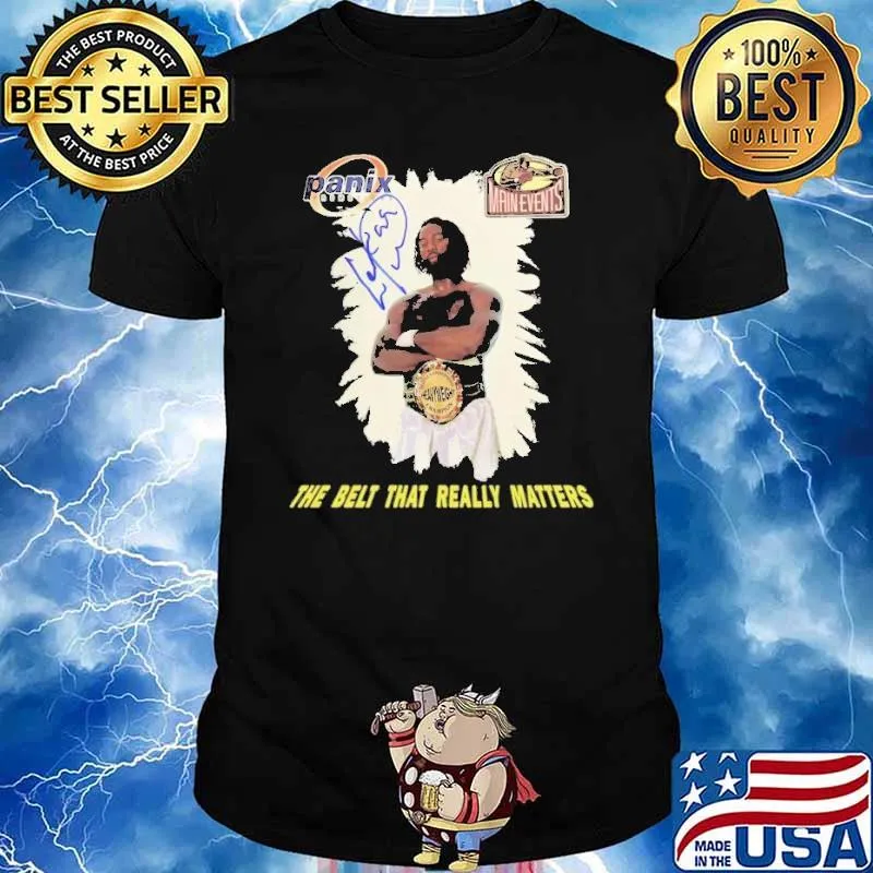 The Belt That Really Matters Lennox Lewis shirt