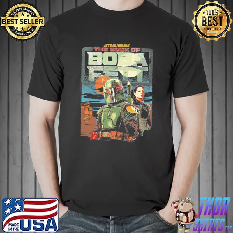 The book of boba fett fennec shand sunrise logo Star wars s Unisex
