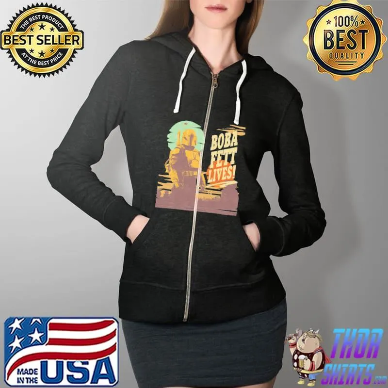 The book of boba fett lives Star wars s Full Zip Hooded