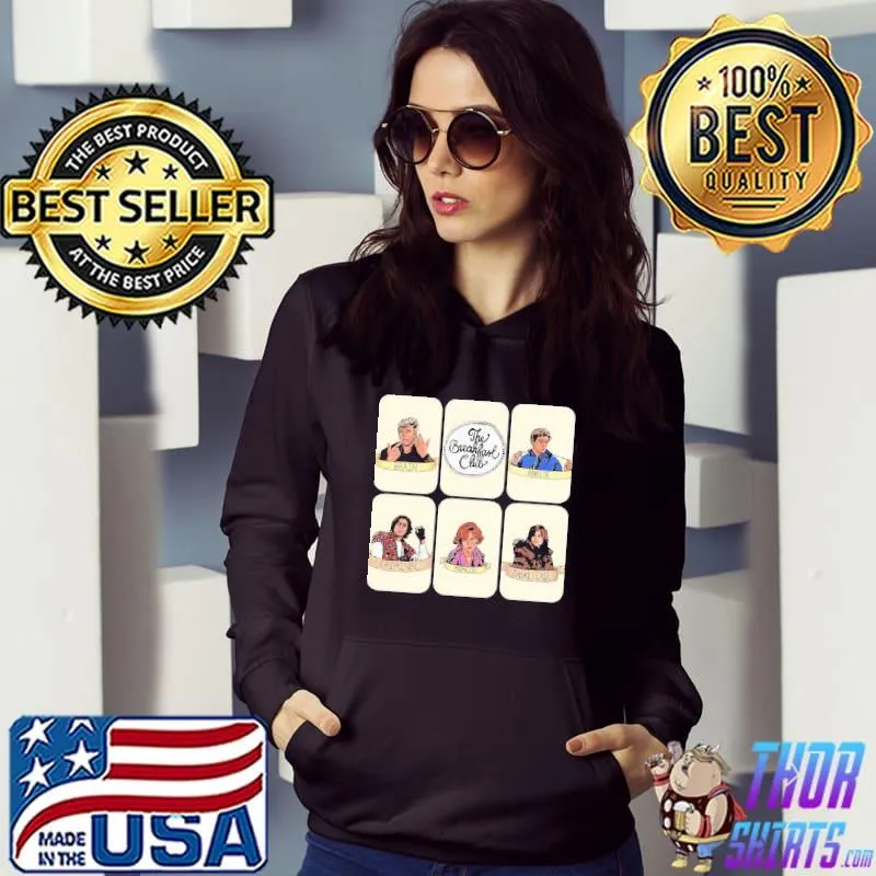 The Breakfast Club Character Art Shirt Hoodie