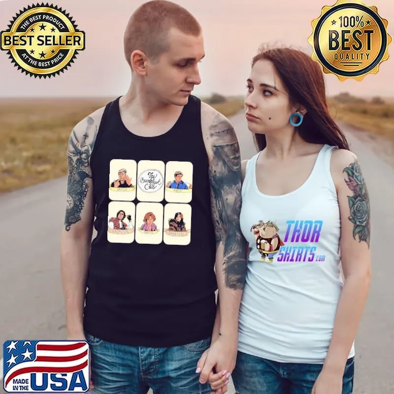 The Breakfast Club Character Art Shirt Tank Top