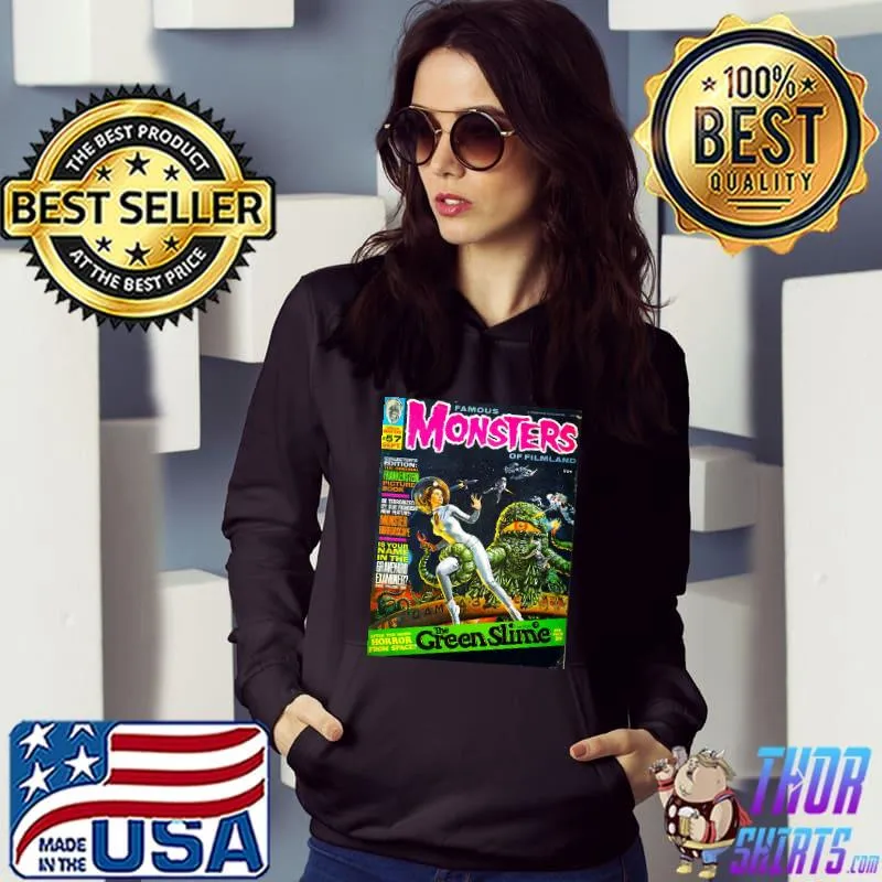 The Green Slime After The Moon Horror From Space Shirt Hoodie