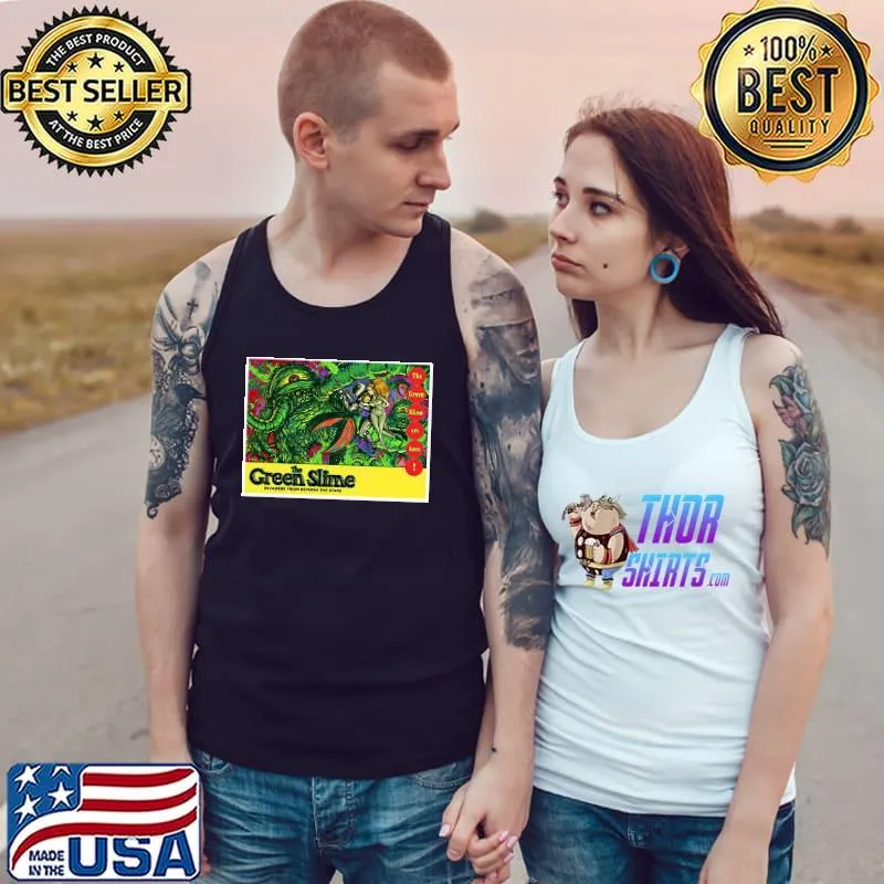 The Green Slime Invaders From Beyond The Stars Shirt Tank Top