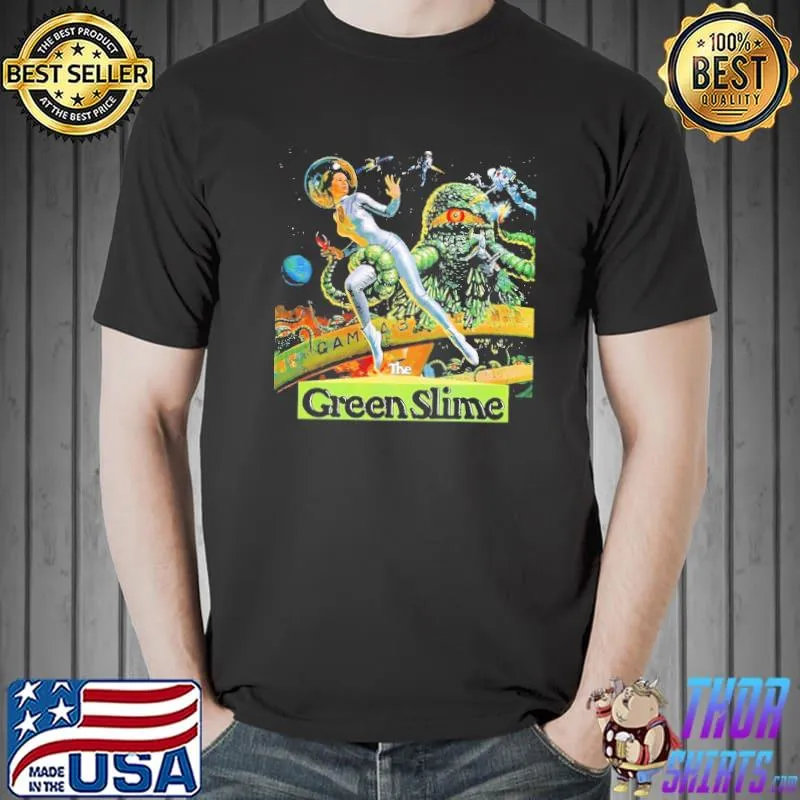 The Green Slime Octopus Planet Shirt