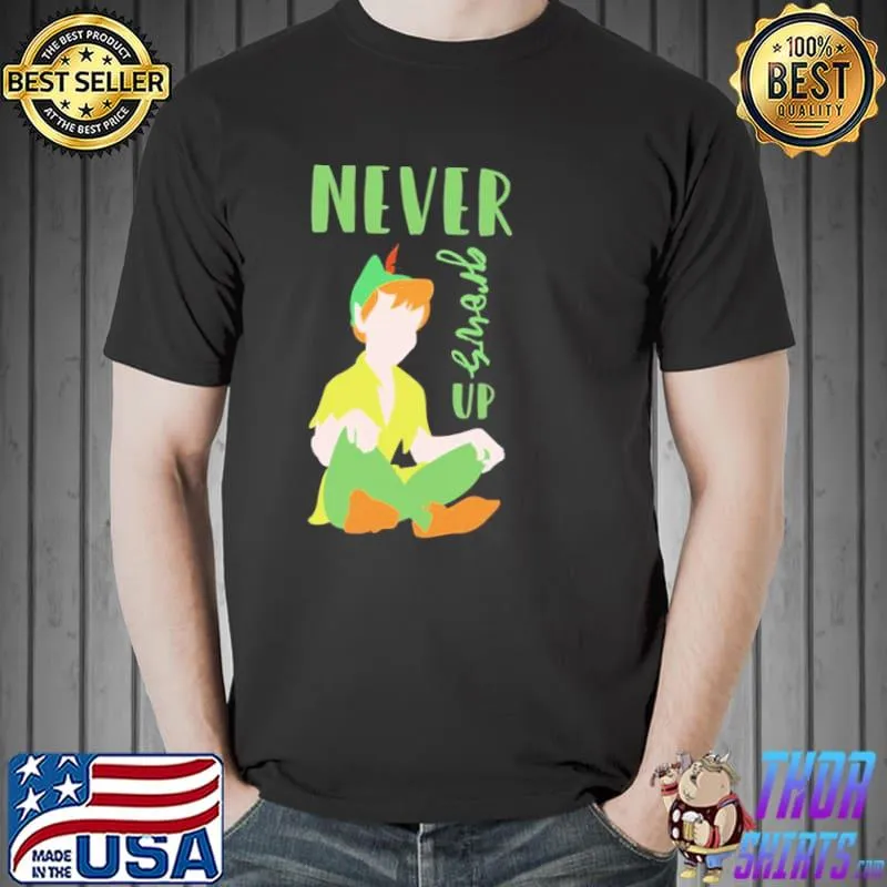 The hit never grows up peter peter pan disney s Unisex