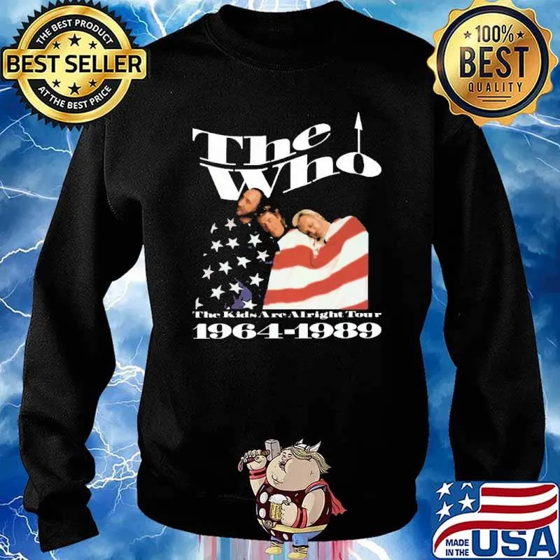 The Kids Are Alright The Who 1964 1989 Shirt Sweater