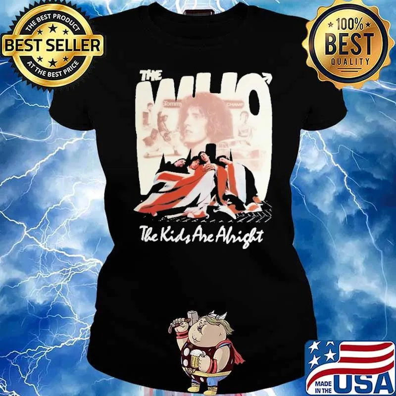 The Kids Are Alright The Who Shirt Ladies tee