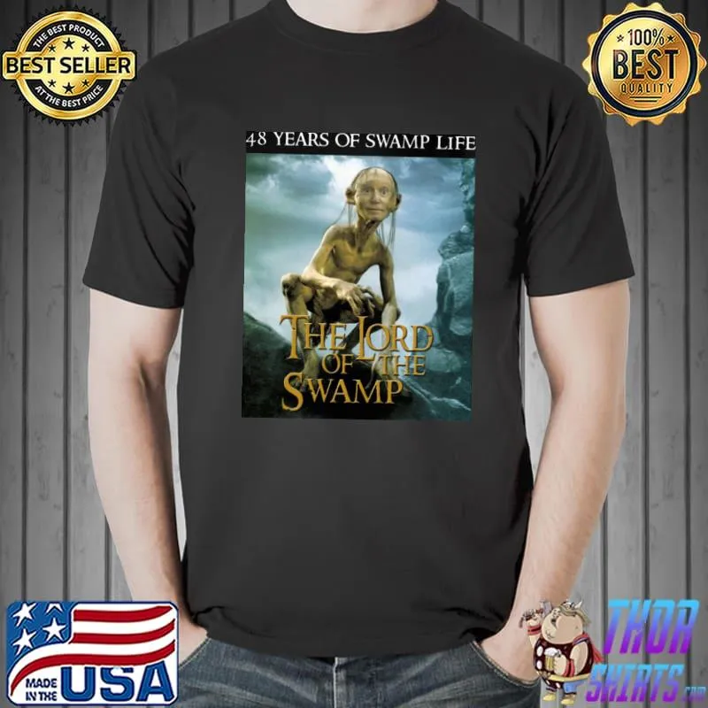The Lord of the Swamp 48 years of swamp life shirt