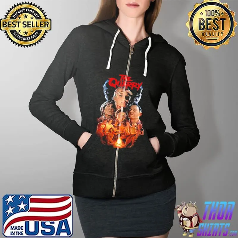 The quarry horror art s Full Zip Hooded
