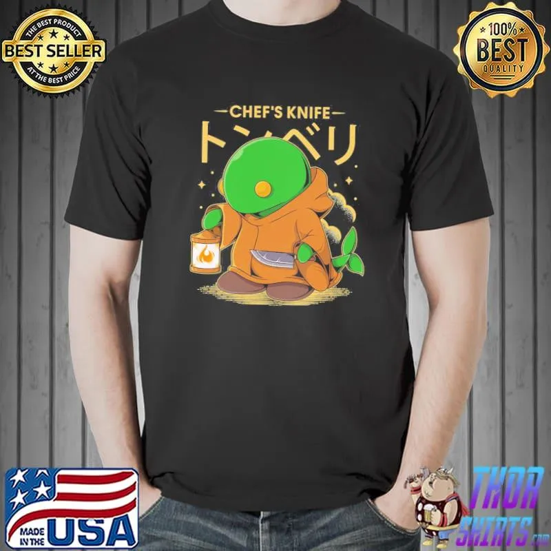 The tonberry chef's knife art shirt