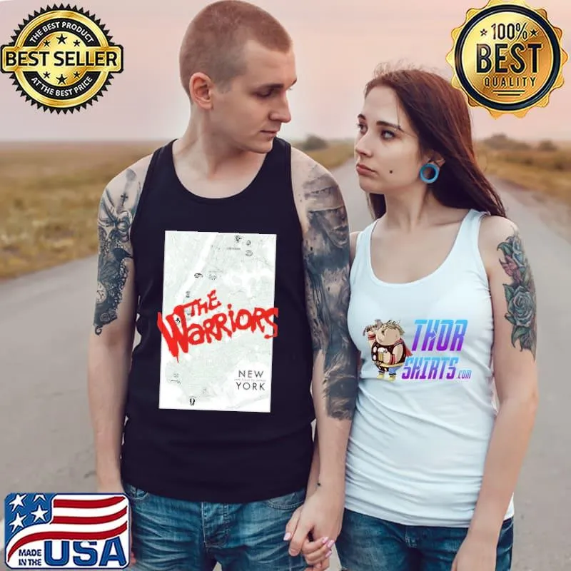 The Warriors Map Shirt Tank Top