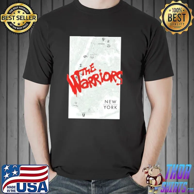The Warriors Map Shirt Unisex