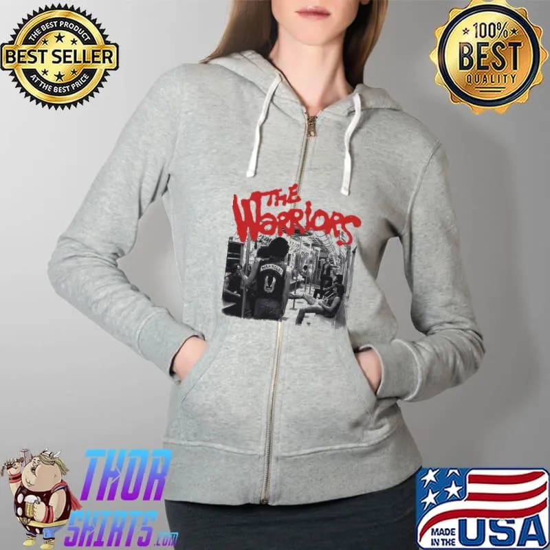 The Warriors On The Bus Shirt Full Zip Hooded