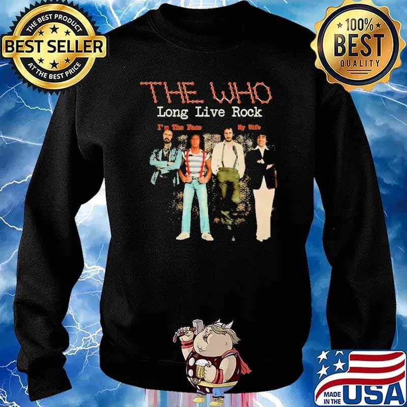 The Who Long Live Rock Shirt Sweater