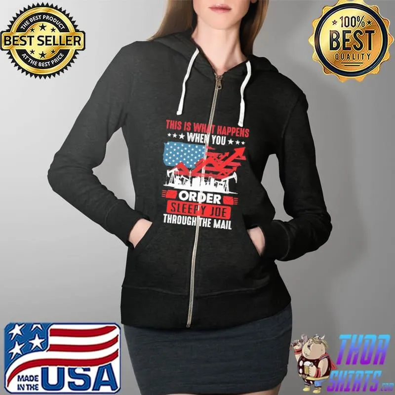 This is what happens when you order sleepy Joe s Full Zip Hooded