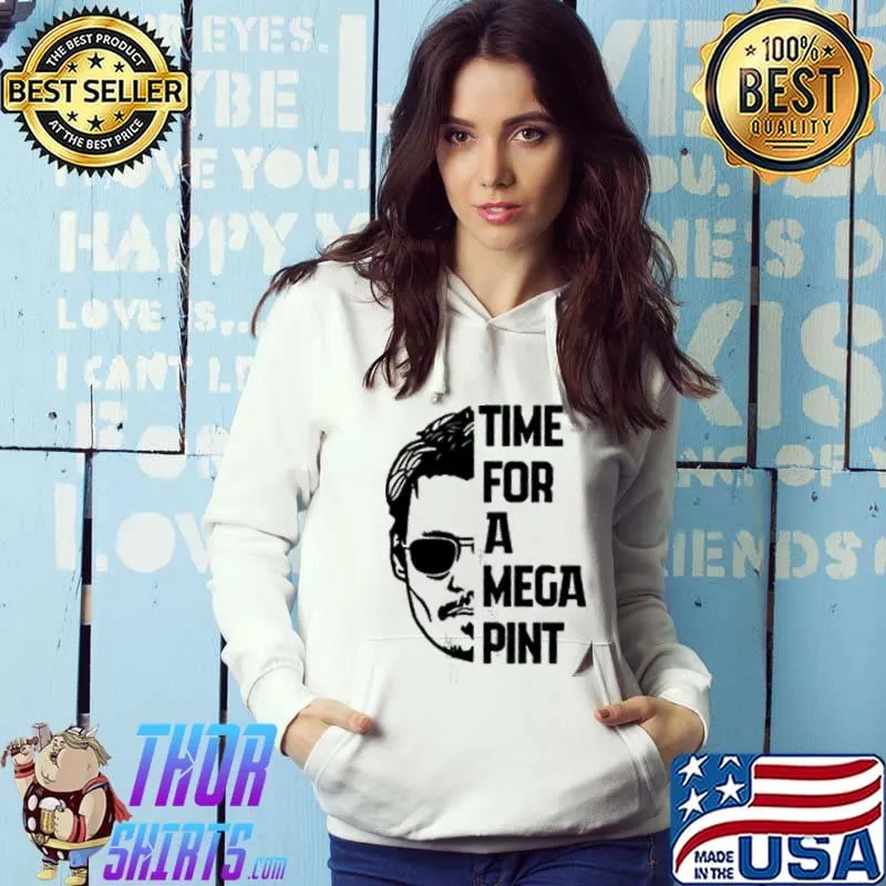 Time For a Mega Johny Depp Shirt Hoodie
