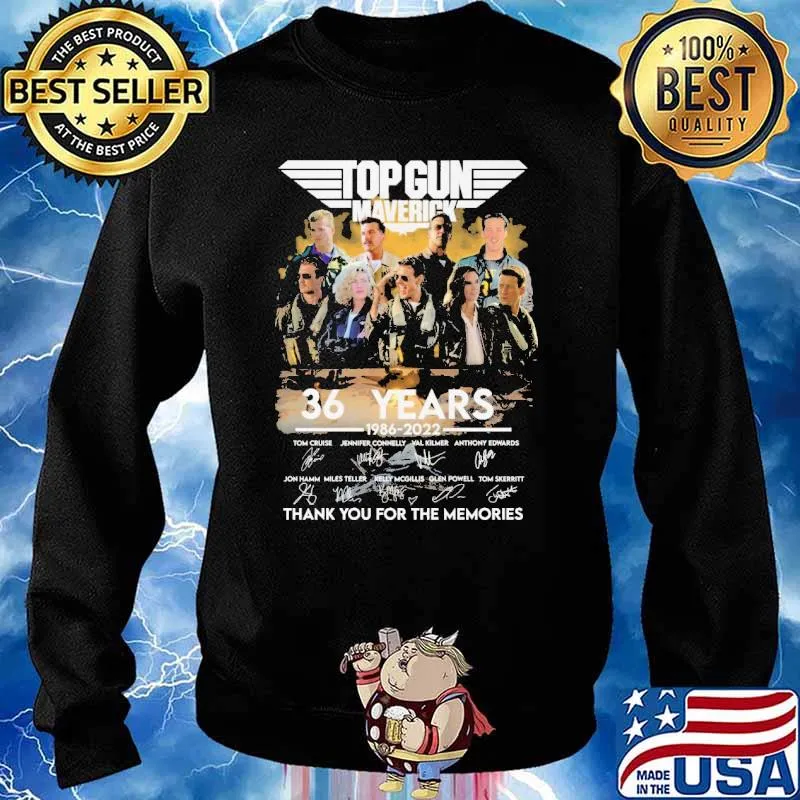 Top Gun Maverick 36 Years Shirt Sweater