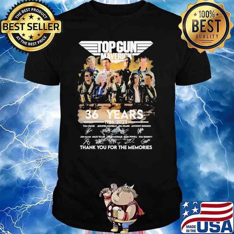 Top Gun Maverick 36 Years Shirt