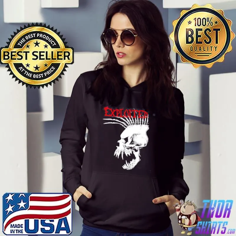 Trending the exploited band tretro music 90s s Hoodie