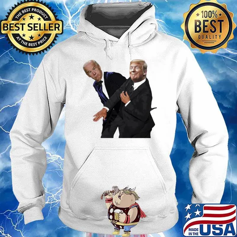 Trump slap biden will smith chris rock s Hoodie
