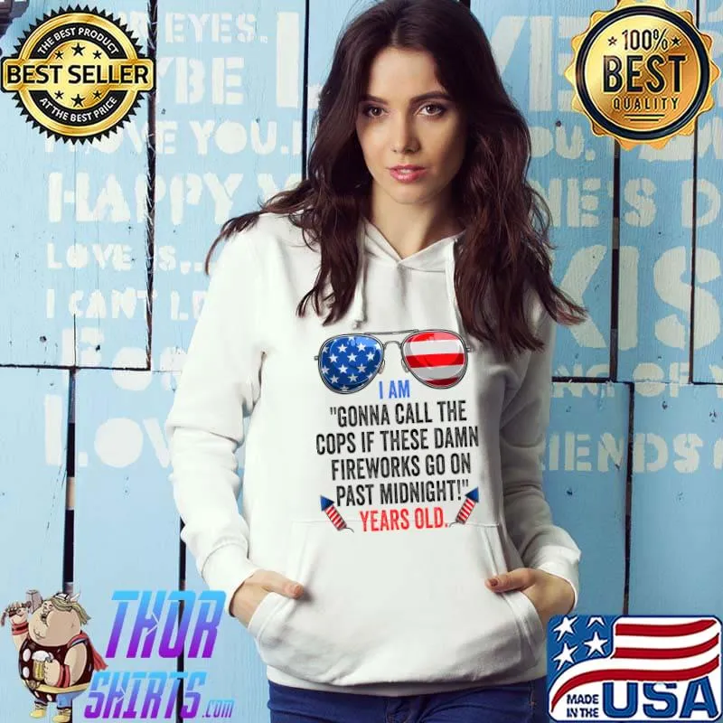 USA Fireworks American Patriotic Funny 4th Of July Premium T-Shirt Hoodie