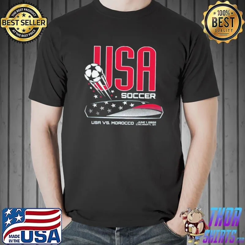 Usa vs Morocco friendly shirt