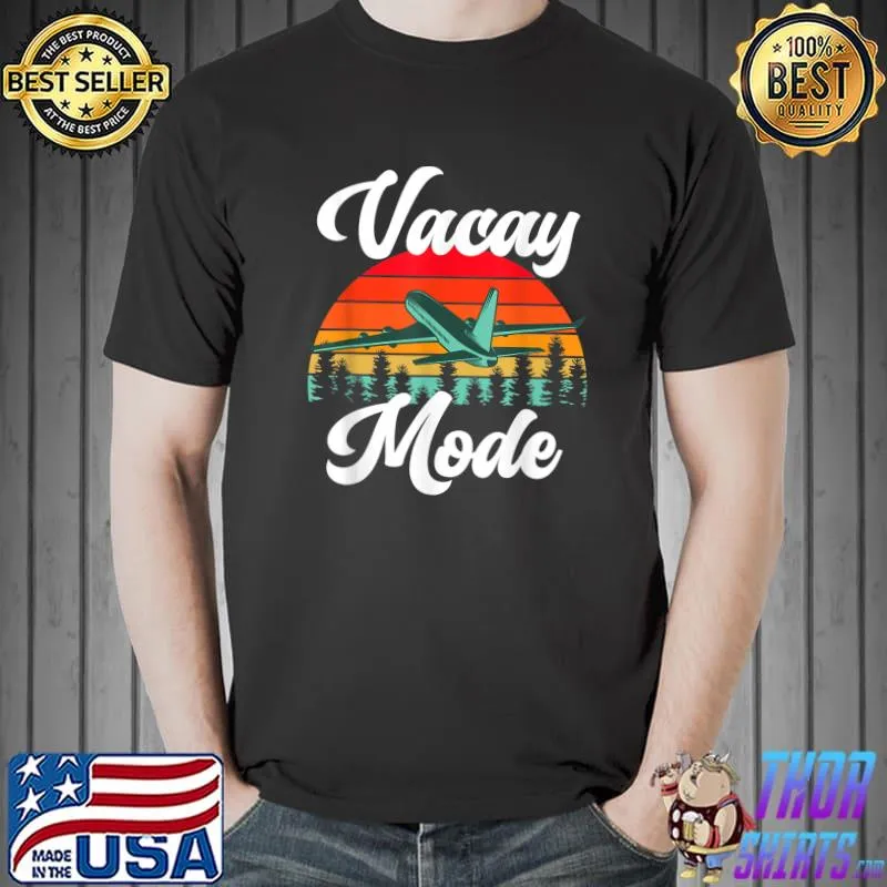Vacay Mode On Pineapple Vibes Couple Matching Teacher Summer T-Shirt Unisex